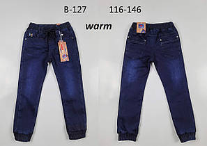 Утеплені джинси для хлопчиків оптом, Taurus, розміри 116-146, арт. B-127
