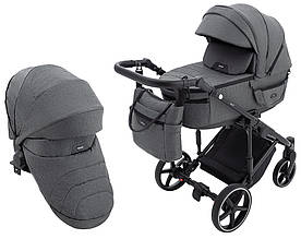 Коляска 2 в 1 Adamex Ziko Tip TK-57 графіт