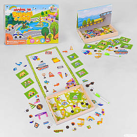Магнітна гра FUN GAME "Весела дорога" українською мовою