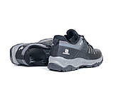 Чоловічі кросівки Salomon Gore-Tex термо молодіжні повсякденні сірі, фото 5