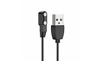 Магнитный фирменный USB кабель для зарядки смарт-часов Hoco Y3 / Hoco Y4