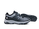 Чоловічі кросівки Salomon Gore-Tex термо молодіжні повсякденні сірі, фото 4