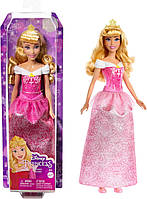Куклы принцессы Диснея Mattel, модная кукла «Спящая красавица Аврора» со сверкающей одеждой и аксессуарами