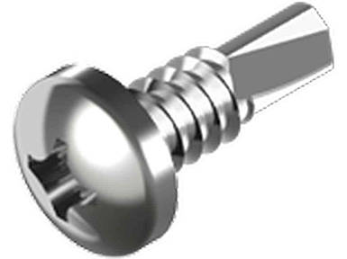 Гвинт самонарізаючий для г/к профілю саморіз по металу зі свердлом PH (ЦБ) FT 3,5 х 9,5 1000шт ТМ КРЕПТЕХ FG