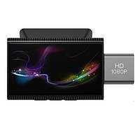 Видеорегистратор Phisung DVR K11 3" Full HD 4G GPS Wi-Fi с двумя камерами 1/8 GB Android 8.1 Black