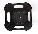 Табурет пластиковий малий зелений, висота 32 см (Горизонт), фото 2