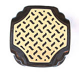 Табурет пластиковий малий зелений, висота 32 см (Горизонт), фото 3