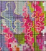 Набір для вишивання за нанесеною на канву схемою "Lavender Girl". AIDA 14CT printed 28*34 см, фото 7