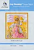 Набір для вишивання за нанесеною на канву схемою "Sunflower Girl". AIDA 14CT printed 30*34 см, фото 3