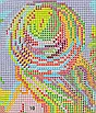 Набір для вишивання за нанесеною на канву схемою "Sunflower Girl". AIDA 14CT printed 30*34 см, фото 8