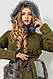 Куртка жіноча, колір хакі, 235R6235, фото 6