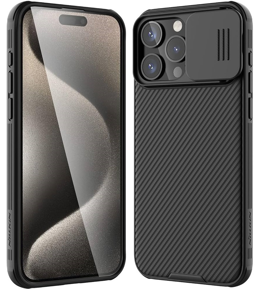 Чохол зі шторкою для камери Nillkin CamShield Pro для iPhone 15 Pro