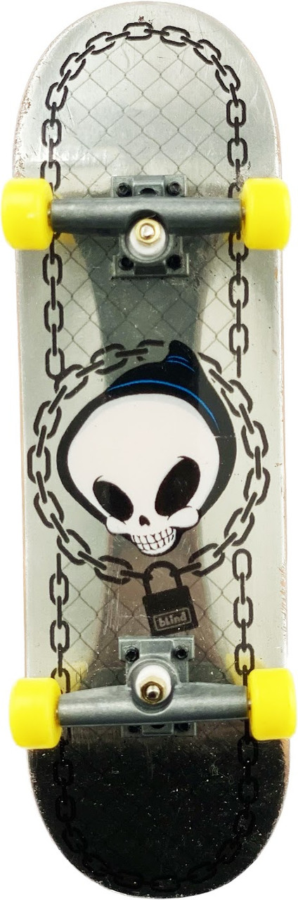 Фінгерборд Tech Deck Blind Skateboards Chain Silver Chrome, фото 1