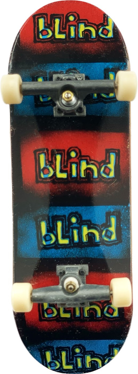 Фінгерборд Tech Deck Blind Skateboards Multi Logo Red Blue