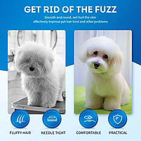 Парова щітка для вичісування собак і кішок з паровим розпилювачем Gentle Paw USB Pet Spray Comb SPA, фото 3