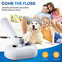 Парова щітка для вичісування собак і кішок з паровим розпилювачем Gentle Paw USB Pet Spray Comb SPA, фото 4