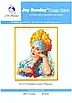 Набір для вишивання за нанесеною на канву схемою "Golden Crown Princes". AIDA 14CT printed, 40*49 cm, фото 3