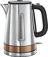 Електрочайник Russell Hobbs Luna 1.7л, метал, сріблясто-бронзовий Baumar - Порадуй Себе