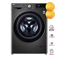 Прально-сушильна машина LG фронтальна, 10.5(7)кг, 1400, А, 56см, дисплей, пара, інвертор, чорний Baumar - Порадуй Себе