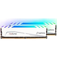Модуль пам'яті Mushkin DDR4 64GB (2x32) 3600MHz Redline Lumina RGB White (MLB4C360JNNM32GX2)