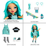 Лялька Рейнбоу Хай Нові друзі Блю Брукс Rainbow High New Friends Blu Brooks Fashion Doll 501916 MGA Оригінал, фото 4