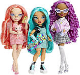 Лялька Рейнбоу Хай Нові друзі Пінклі Пейдж Rainbow High New Friends Pinkly Paige Doll 501923 MGA Оригінал, фото 6