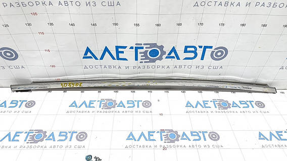 Молдинг двери верхний задний левый Toyota Venza 21-24 хром
