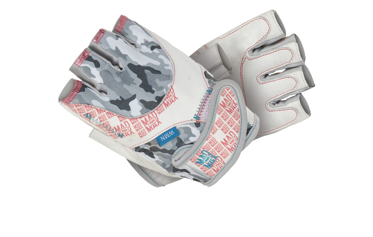 Рукавиці для фітнесу MadMax MFG-931 No matter White S, фото 1