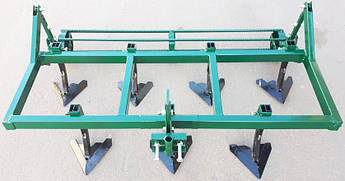 Стрільчастий культиватор КРН-1,25 (1т) суцільної перепосівної обробки до мототрактора