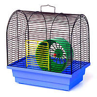 Клітка для гризунів Лорі Бунгало міні, цинк, 28х18х28 см, в ассортименті