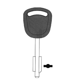 Заготівля автомобільного ключа Ford F020P Canas