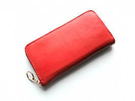 Жіночий шкіряний гаманець "Fuoco" червоний