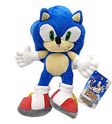 М'яка плюшева іграшка їжак із мультфільму/відеогри "Сонік" (Sonic), 27 см