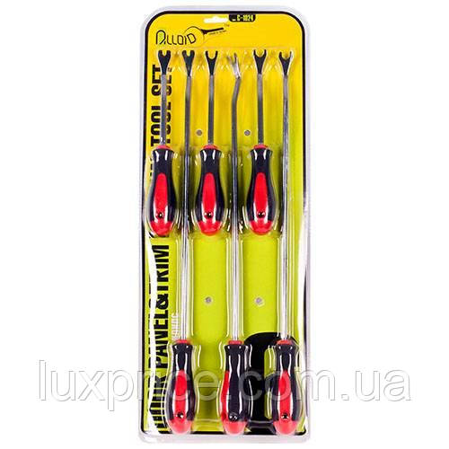 Набір знімачі кліпс, 6 елементів Alloid С-1024, Комплект знімачів панелей Luxprice, фото 1