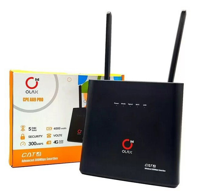 4G WiFi роутер OLAX AX9 PRO LTE Cat.4