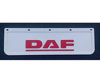 Брызговик белый Daf рельефная надпись перед(650х220)