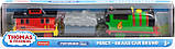 Паровозик Томас і друзі. Моторизований поїзд Персі і гальмівний вагон Бруно. Thomas & Friends Percy & Brake Car Bruno, фото 6