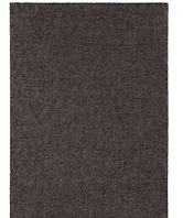 STOENSE Килим з низьким ворсом, темно-сірий,170х240 см 004.268.14