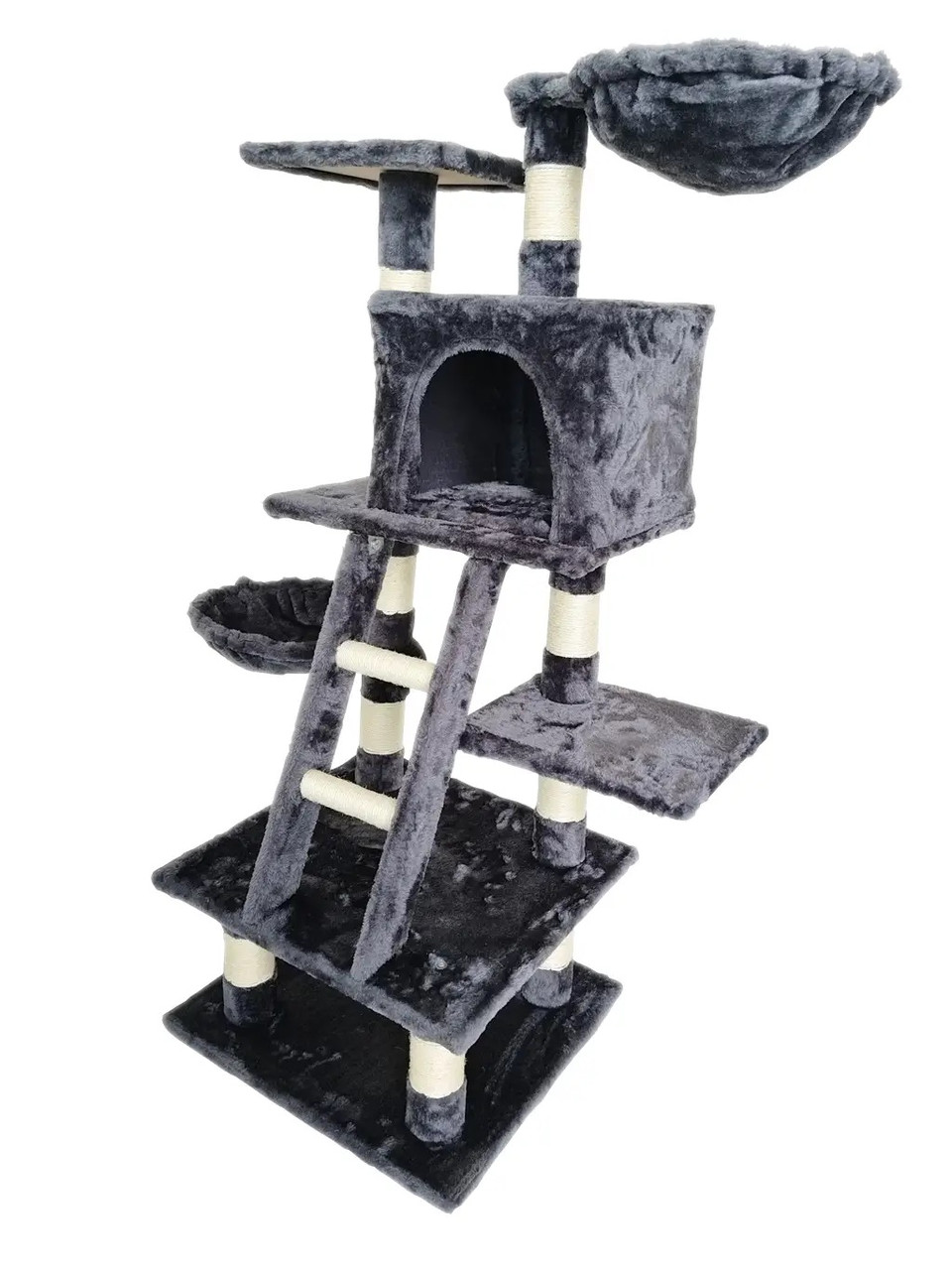 Ігровий комплекс-дряпка для котів Avko CatTree 1322 Grey, фото 1