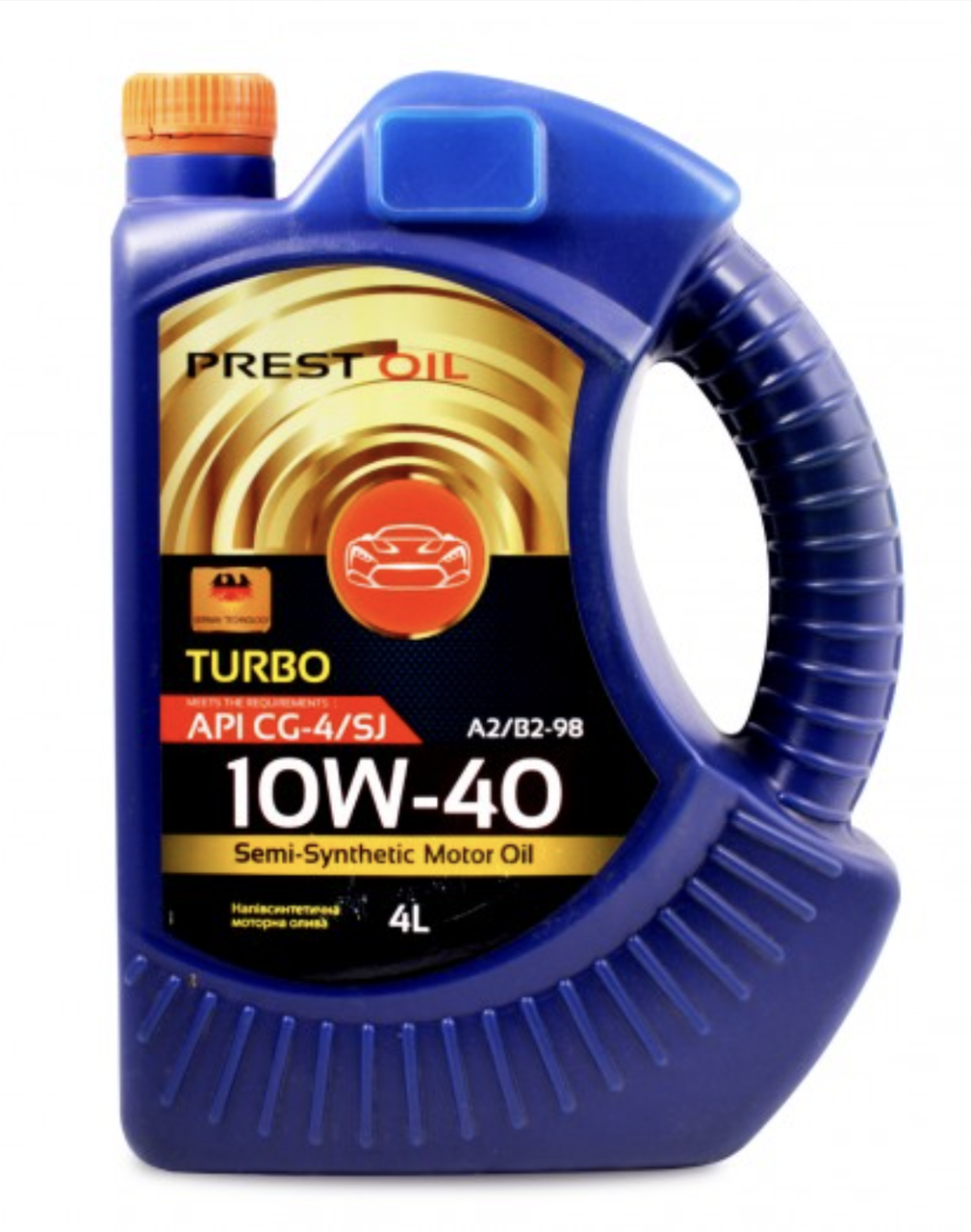 Моторна олива PREST OIL 10w40 Diesel CG-4/SJ 4л