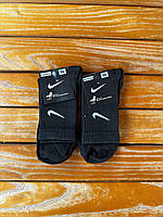 Шкарпетки "Nike" Демісезонні чорні високі р.41-45