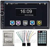 Магнитола Pioneer 7018B Bluetooth 2 DIN с 2 пультами