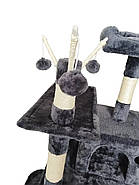 Дряпка, будиночок для кота Avko CatTree сіра 1062, фото 3