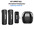 BOYA BY-WM3T Бездротовий петличний мікрофон iPhone iPad Android Samsung смартфон пряма трансляція Youtube, фото 7
