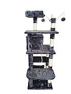 Дряпка, будиночок для кота Avko CatTree сіра 1062, фото 7