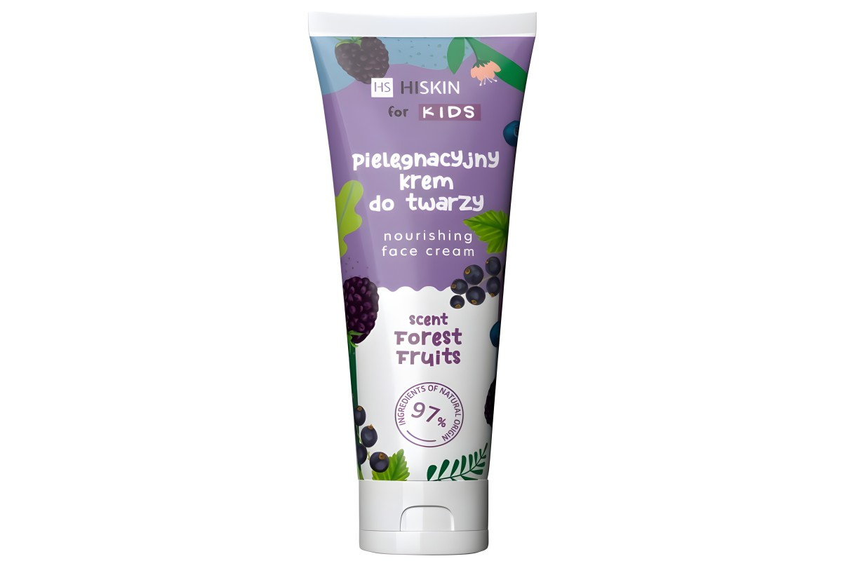 Зволожуючий крем для обличчя з ароматом лісових ягід HiSkin Kids Nourishing Face Cream