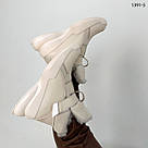 Жіночі бежеві зимові черевики з липучкою  36 та 41 р-ри, фото 7