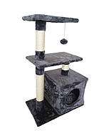 Дряпка, будиночок для кота Avko CatTree сіра 1053, фото 6