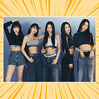 Плакат А3 K-Pop Le Sserafim 021