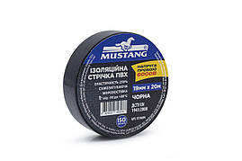 Ізоляційна стрічка ПВХ MUSTANG 15мм*10м (чорний,) (IT1510)